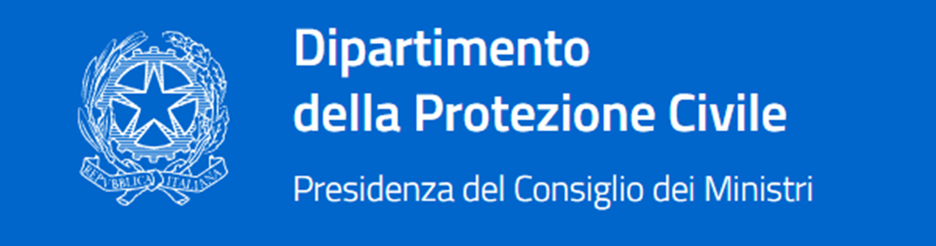 Dipartimento della Protezione Civile Presidenza del Consiglio dei Ministri