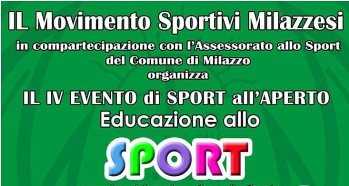 4° Edizione Giornata "Educazione allo Sport”